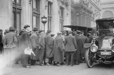 Taxi Strike, between c1910 and c1915. Creator: Bain News Service