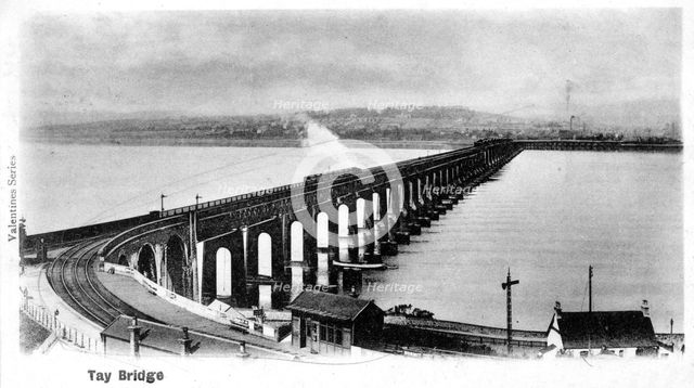Tay Bridge, Scotland, 1902. Artist: Unknown