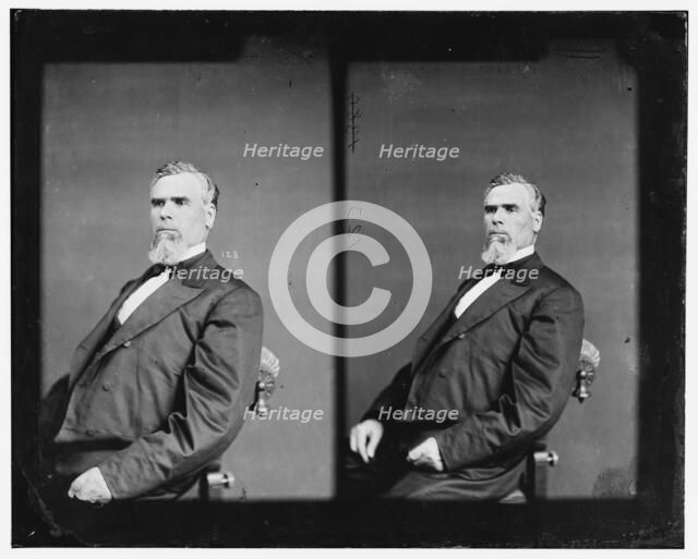 Taylor, Governor of Georgia, between 1865 and 1880. Creator: Unknown.