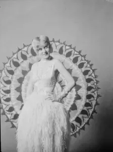 Taylor, Ruth Lee, Miss, portrait photograph, 1927 Creator: Arnold Genthe