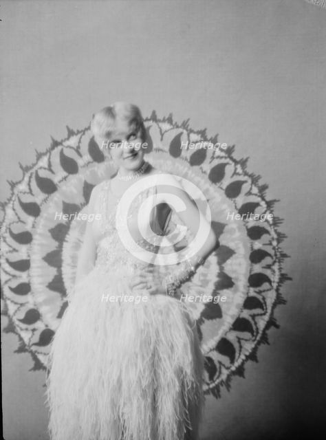 Taylor, Ruth Lee, Miss, portrait photograph, 1927 Creator: Arnold Genthe.