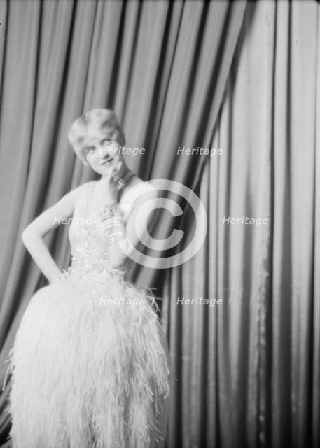 Taylor, Ruth Lee, Miss, portrait photograph, 1927 Creator: Arnold Genthe.