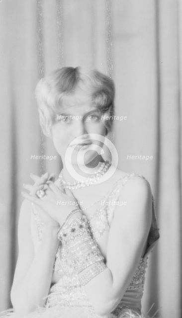 Taylor, Ruth Lee, Miss, portrait photograph, 1927 Creator: Arnold Genthe.