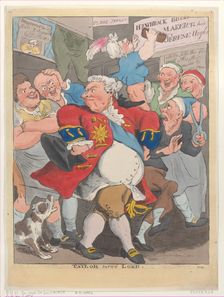 Taylor turn'd Lord, 1812., 1812. Creator: Unknown