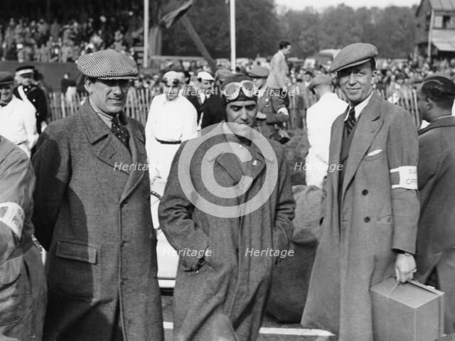 Tazio Nuvolari, Donington Grand Prix, 1938. Artist: Unknown