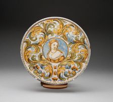Tazza, Castelli, Early 18th century. Creator: Unknown