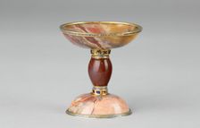 Tazza, Europe, Bowl: 17th century, mount: 19th century. Creator: Unknown