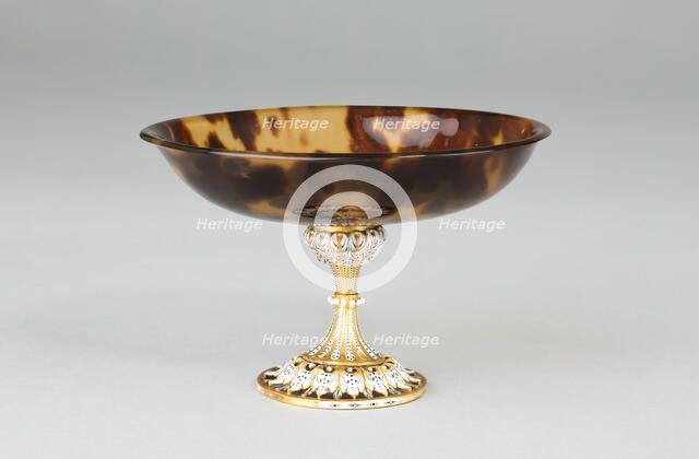 Tazza, France, c. 1850. Creator: Charles Duron.