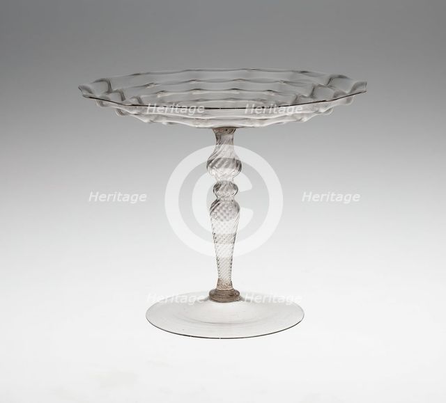 Tazza, Venice, 1575/1600. Creator: Unknown.