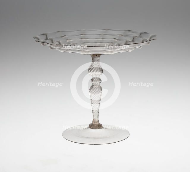 Tazza, Venice, 1575/1600. Creator: Unknown.