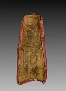 Tab from Mummy Band, 945-715 BC. Creator: Unknown