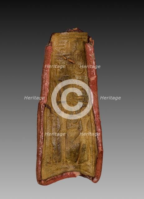 Tab from Mummy Band, 945-715 BC. Creator: Unknown.