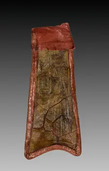 Tab from Mummy Band, 945-715 BC. Creator: Unknown