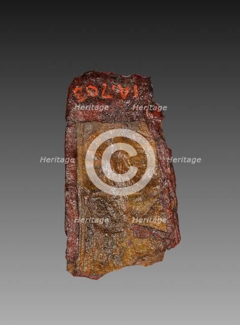 Tab from Mummy Band, 945-715 BC. Creator: Unknown.