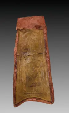 Tab from Mummy Band, 945-715 BC. Creator: Unknown
