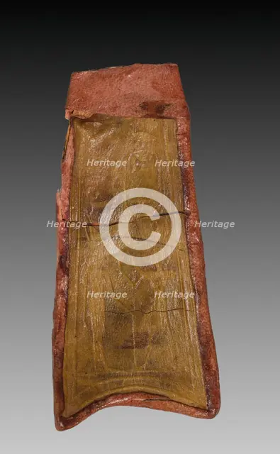 Tab from Mummy Band, 945-715 BC. Creator: Unknown.