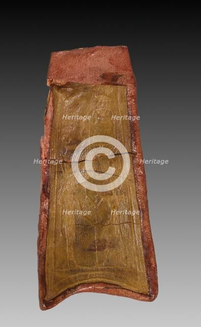 Tab from Mummy Band, 945-715 BC. Creator: Unknown.