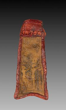 Tab from Mummy Band, 945-715 BC. Creator: Unknown