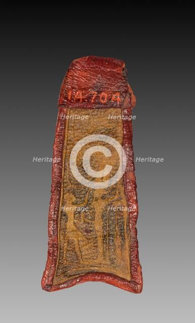 Tab from Mummy Band, 945-715 BC. Creator: Unknown.