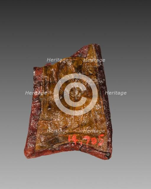 Tab from Mummy Band, 945-715 BC. Creator: Unknown.