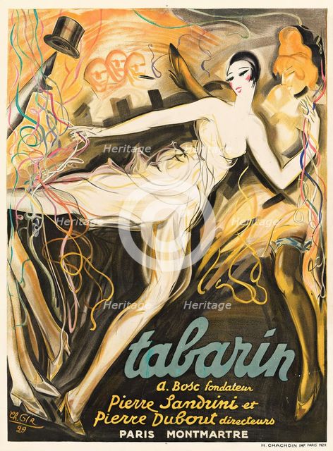 Tabarin, 1929. Creator: Gir, Charles (Félix) (1883-1941).