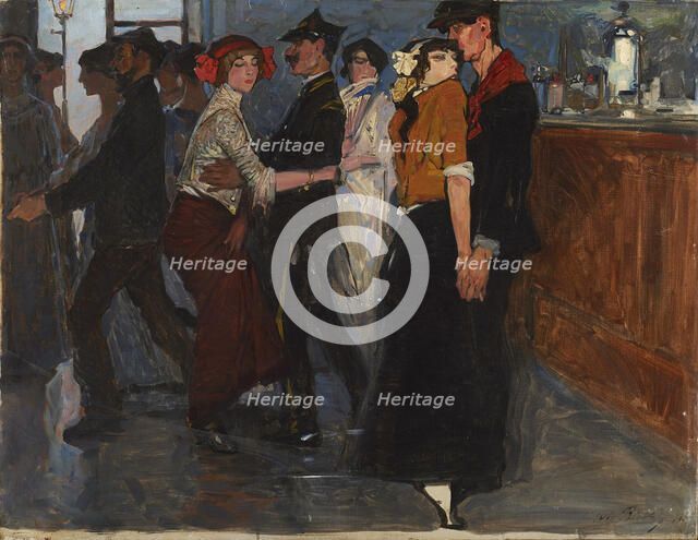 Tabarin. Creator: Bicchi, Silvio (1874-1948).