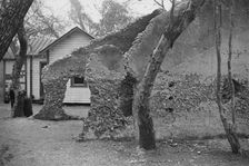 Tabby construction, ruins of supposed Spanish mission, St. Marys, Georgia, 1936. Creator: Walker Evans