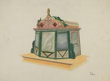 Tabernacle, c. 1939. Creator: Josephine C. Romano