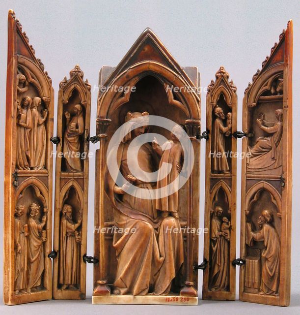 Tabernacle, French, ca. 1325. Creator: Unknown.