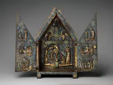Tabernacle of Cherves, French, ca. 1220-1230. Creator: Unknown