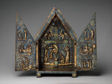 Tabernacle of Cherves, French, ca. 1220-1230. Creator: Unknown