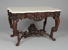 Table, 1856/61. Creator: John Henry Belter & Co