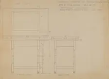 Table, 1935/1942. Creator: Arthur Johnson
