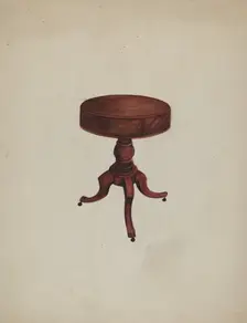 Table, 1935/1942. Creator: Edna C. Rex