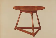 Table, 1935/1942. Creator: Frank Wenger