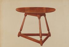 Table, 1935/1942. Creator: Frank Wenger