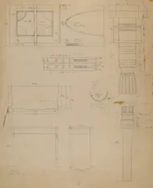 Table, 1935/1942. Creator: Leo Drozdoff