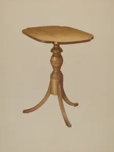 Table, 1935/1942. Creator: Michael Riccitelli