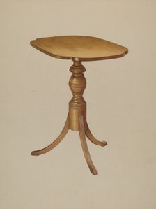 Table, 1935/1942. Creator: Michael Riccitelli