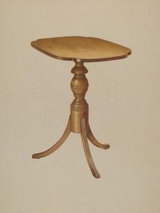 Table, 1935/1942. Creator: Michael Riccitelli