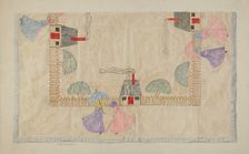 Table Cover, 1940. Creator: Edith Magnette