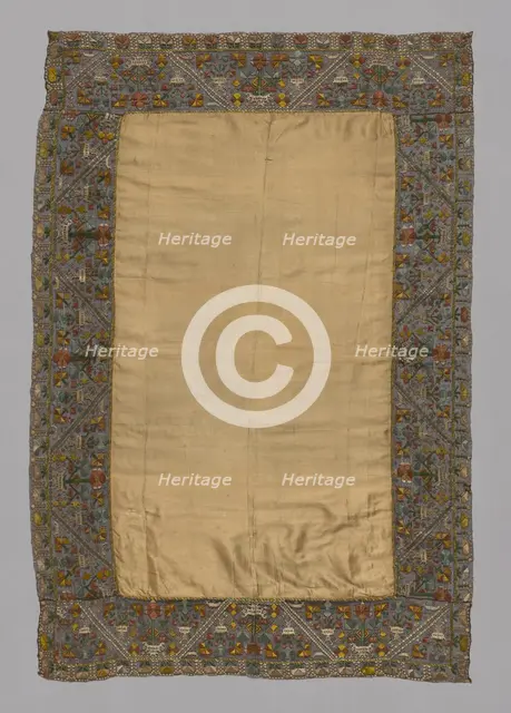 Table Cover, Italy, 17th century. Creator: Unknown.