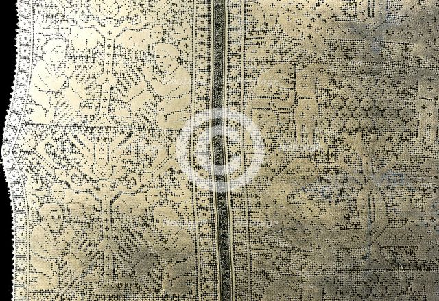 Table Cover, Spain, 18th/19th century. Creator: Unknown.