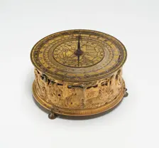 Table Clock, Germany, c. 1575/1625. Creator: Unknown
