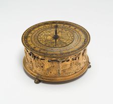Table Clock, Germany, c. 1575/1625. Creator: Unknown
