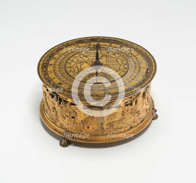 Table Clock, Germany, c. 1575/1625. Creator: Unknown.