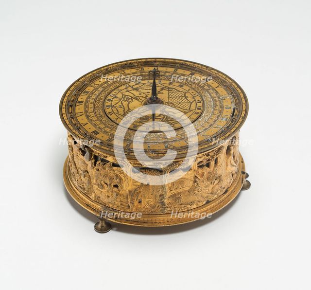 Table Clock, Germany, c. 1575/1625. Creator: Unknown.