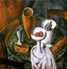 Table and Chairs 1912. Creator: Andre Derain