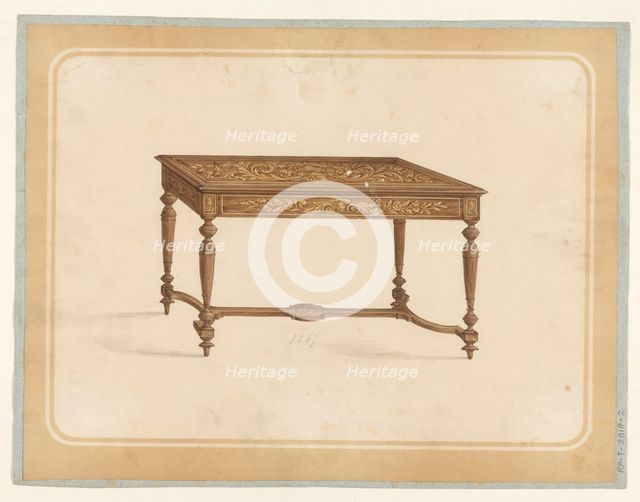 Table, c.1835-c.1935. Creator: Anon.