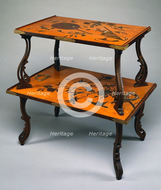 Table, c. 1885. Creator: Louis Majorelle (French, 1859-1926), firm of.